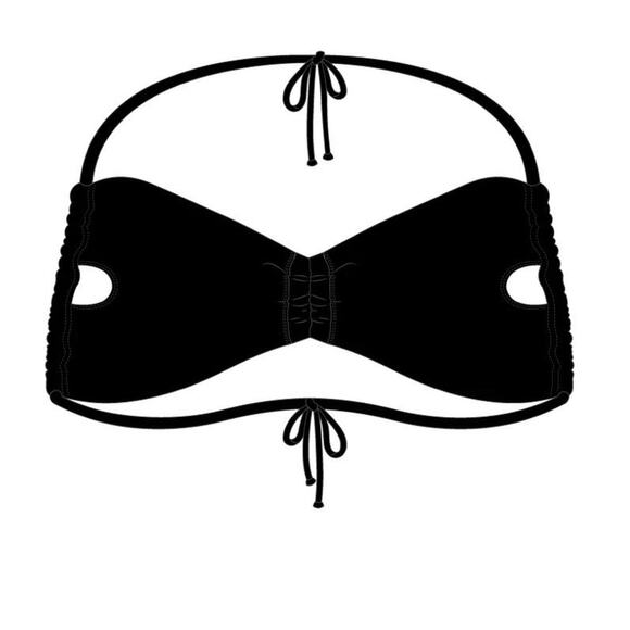 Boutine LA Manhattan Black Multi Bikini Top - Picture 5 of 7